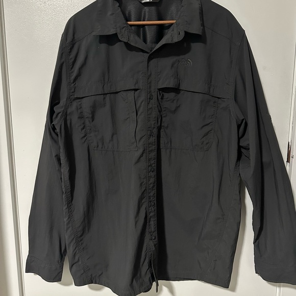The North Face Black Lightweight Shirt Jacket - Picture 1 of 11